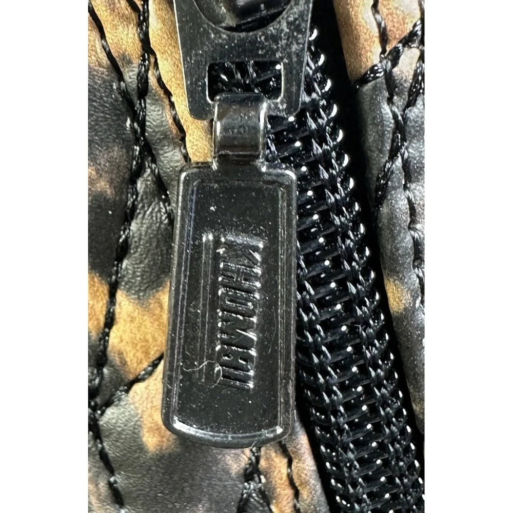 Khombu Molly Waterproof‎ Side-Zip Winter Ankle Boots Women's 8.5 Black Leopard